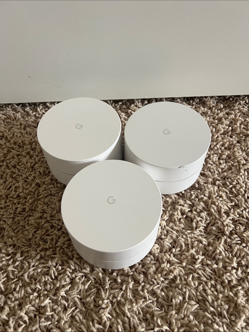 google white Mesh WiFi System - 3 Pack